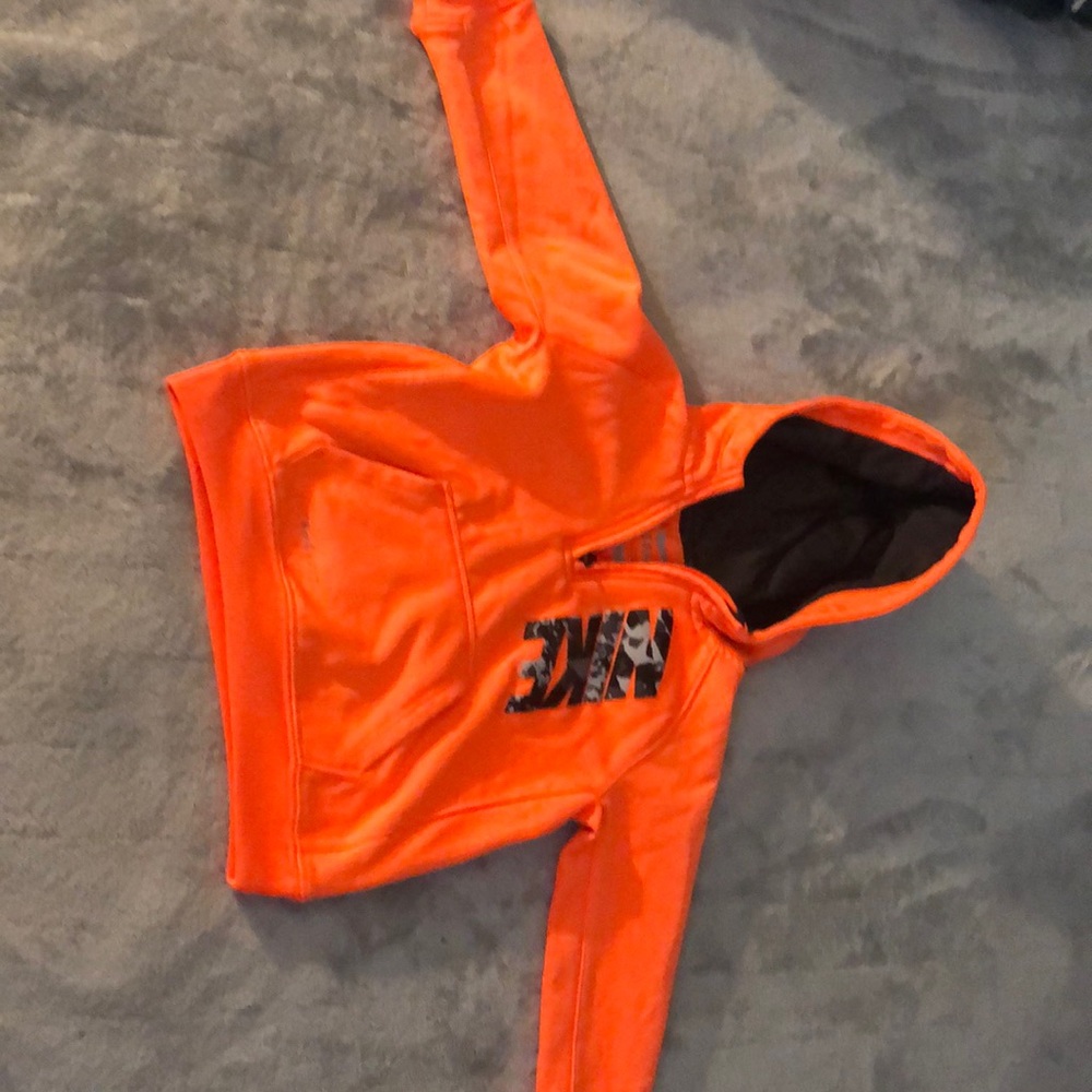 Nike orange hoodie